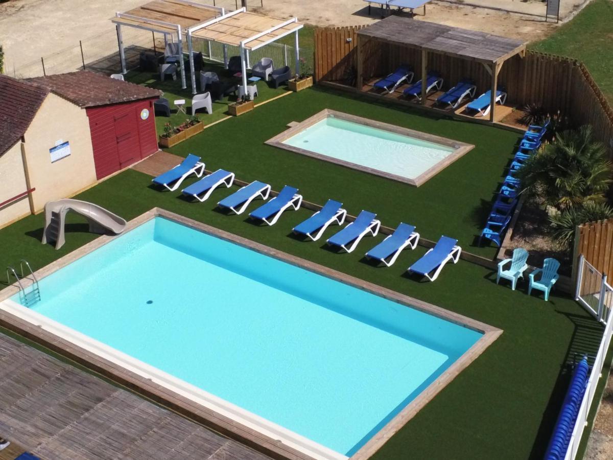 Mobil-Home Terrasse Semi-Couverte Limeuil エクステリア 写真